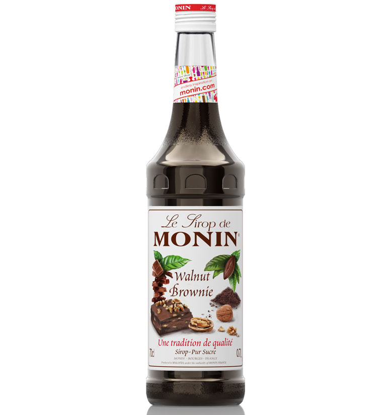 Monin Syrup Walnut Brownie 70cl
